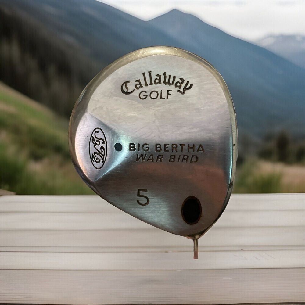 Callaway Big Bertha War Bird‎ 5 Wood Regular Flex Steel Shaft Memphis 10